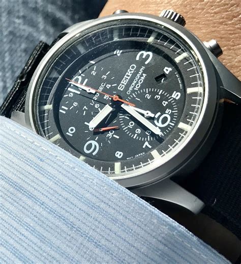 seiko automatic pilot watch.